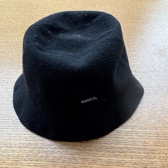 KANGOL Black Bucket Hat - Picture 3 of 4